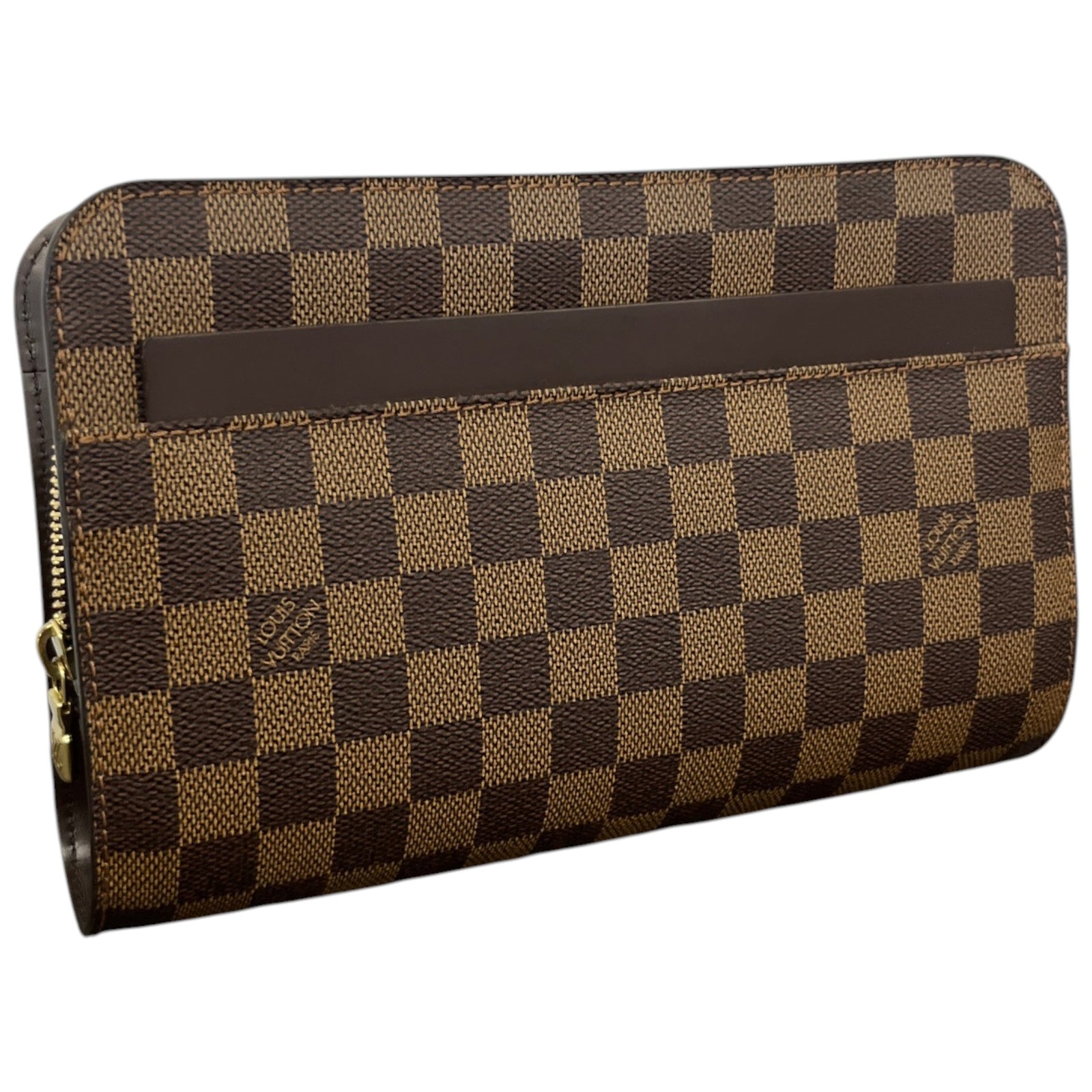 Women's Damier Ebene Saint Louis Clutch Brown - Photo 3
