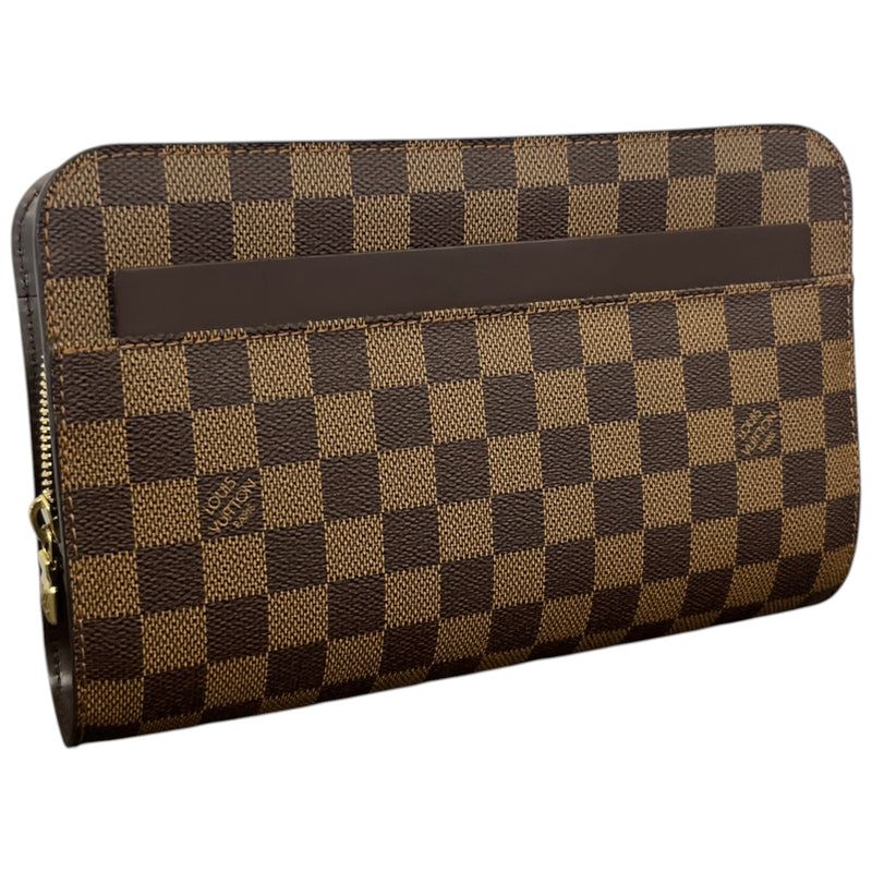 Women's Damier Ebene Saint Louis Clutch Brown