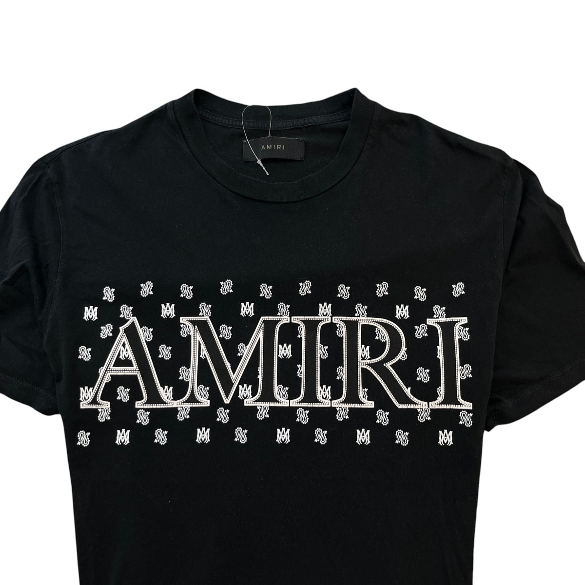 Men's MA Paisley T-Shirt Black Size L - Photo 6