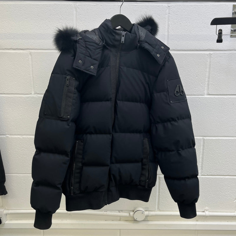 Men's Scotchtown Bomber Down Jacket Black Size M