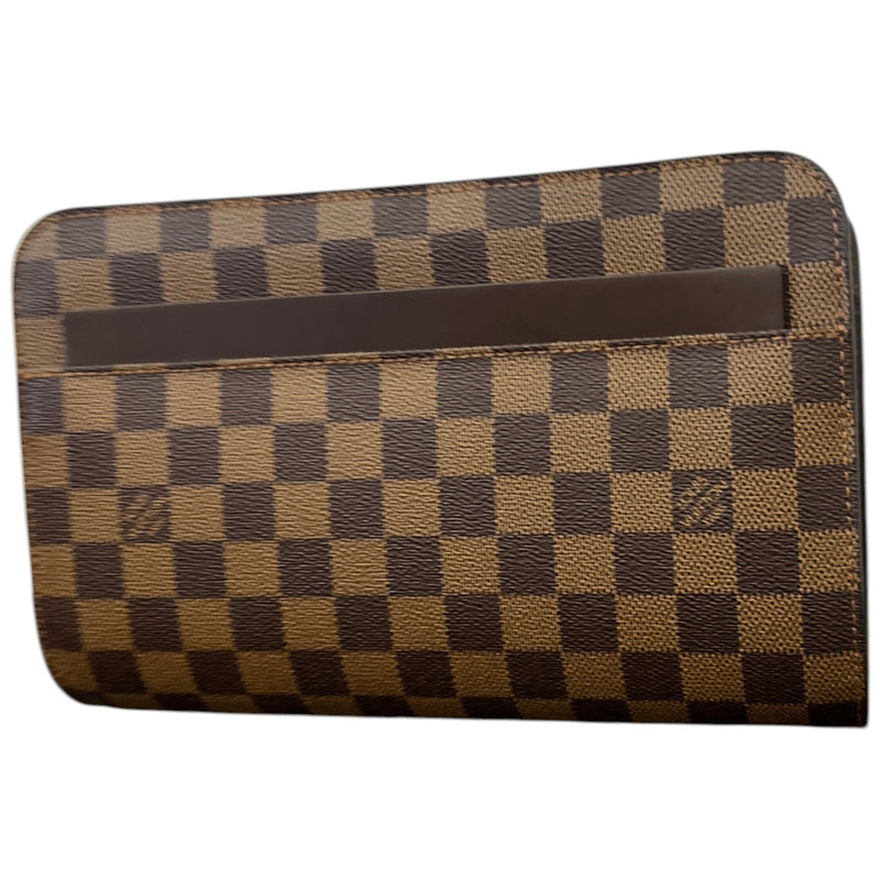 Women's Damier Ebene Saint Louis Clutch Brown