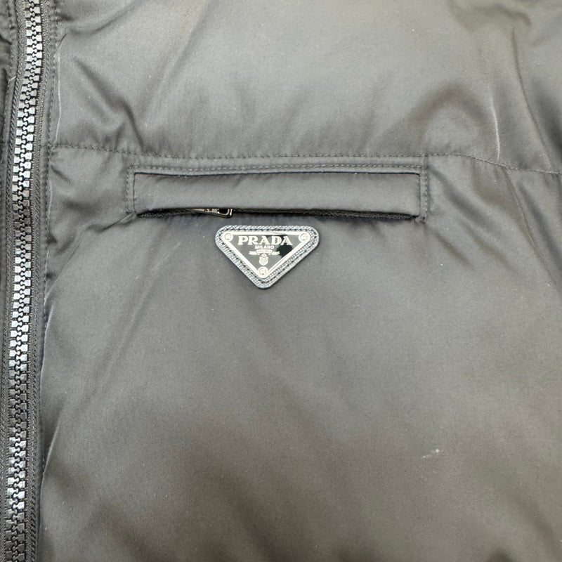Men's Re-Nylon Reversible Down Jacket Black Size XL
