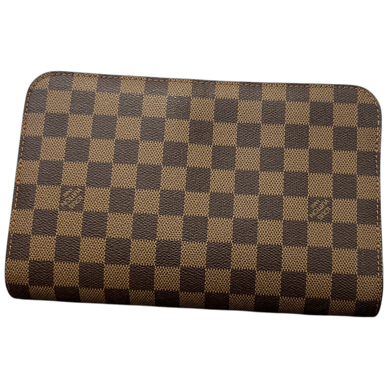 Women's Damier Ebene Saint Louis Clutch Brown