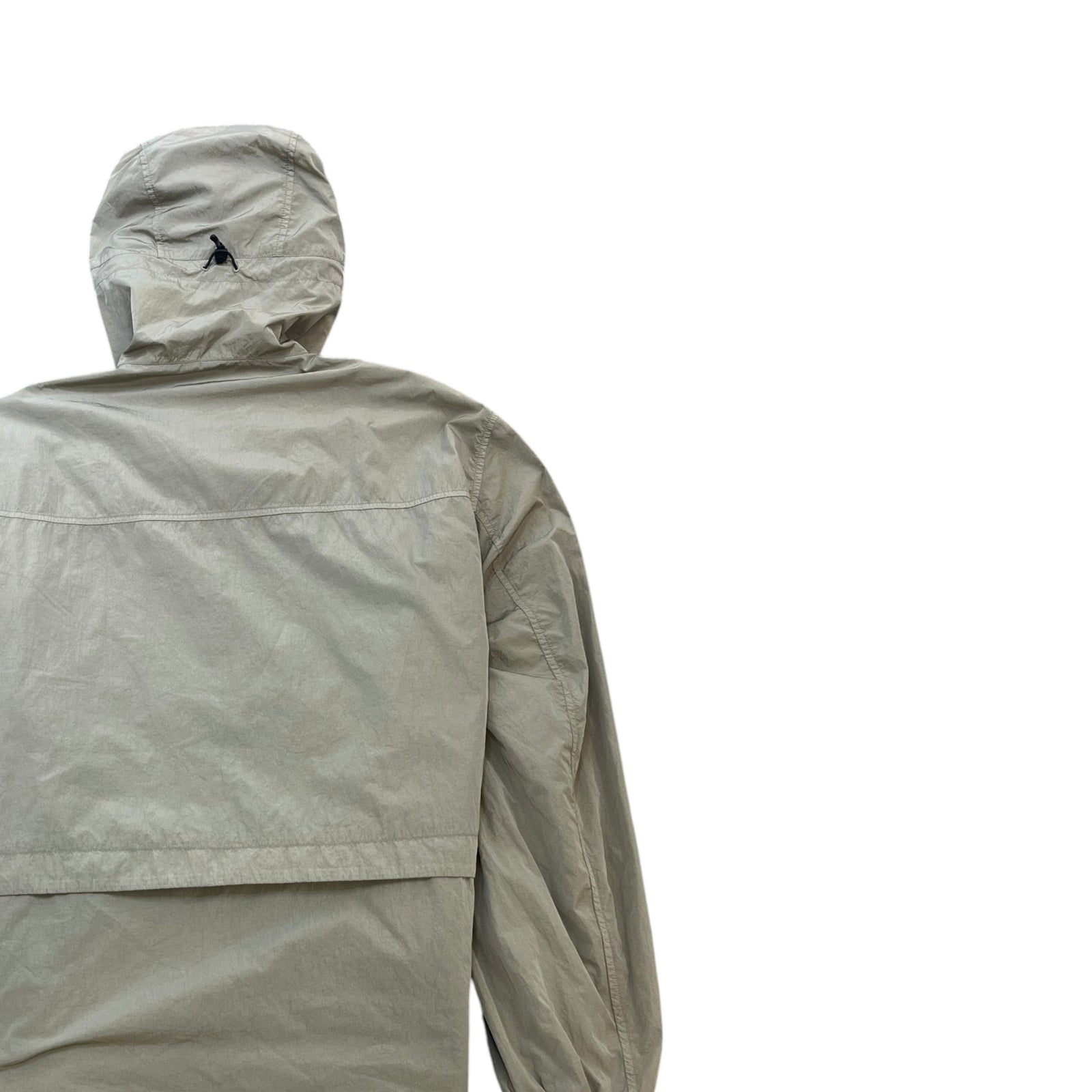 Men's Chrome R Hooded Overshirt Jacket Green Size L - Photo 4