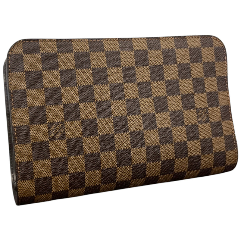 Women's Damier Ebene Saint Louis Clutch Brown