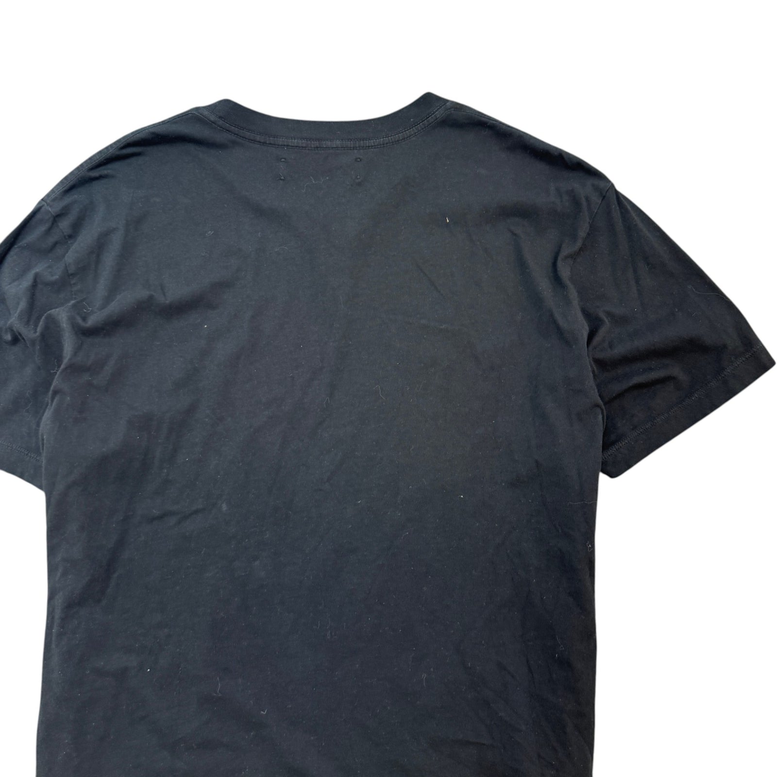 Men's Logo Print Polo Shirt Black Size L - Photo 4