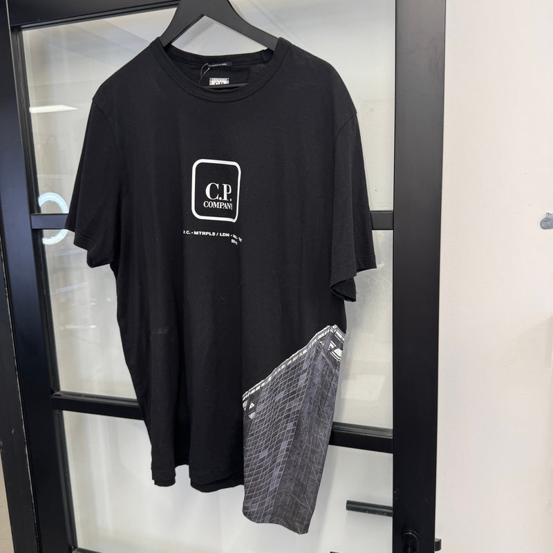 Men's Logo T-Shirt Black Size XXL