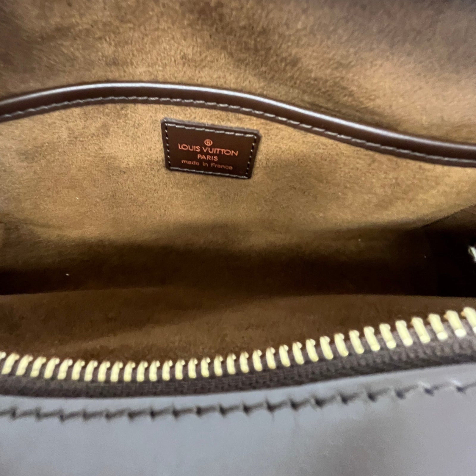 Women's Damier Ebene Saint Louis Clutch Brown - Photo 11