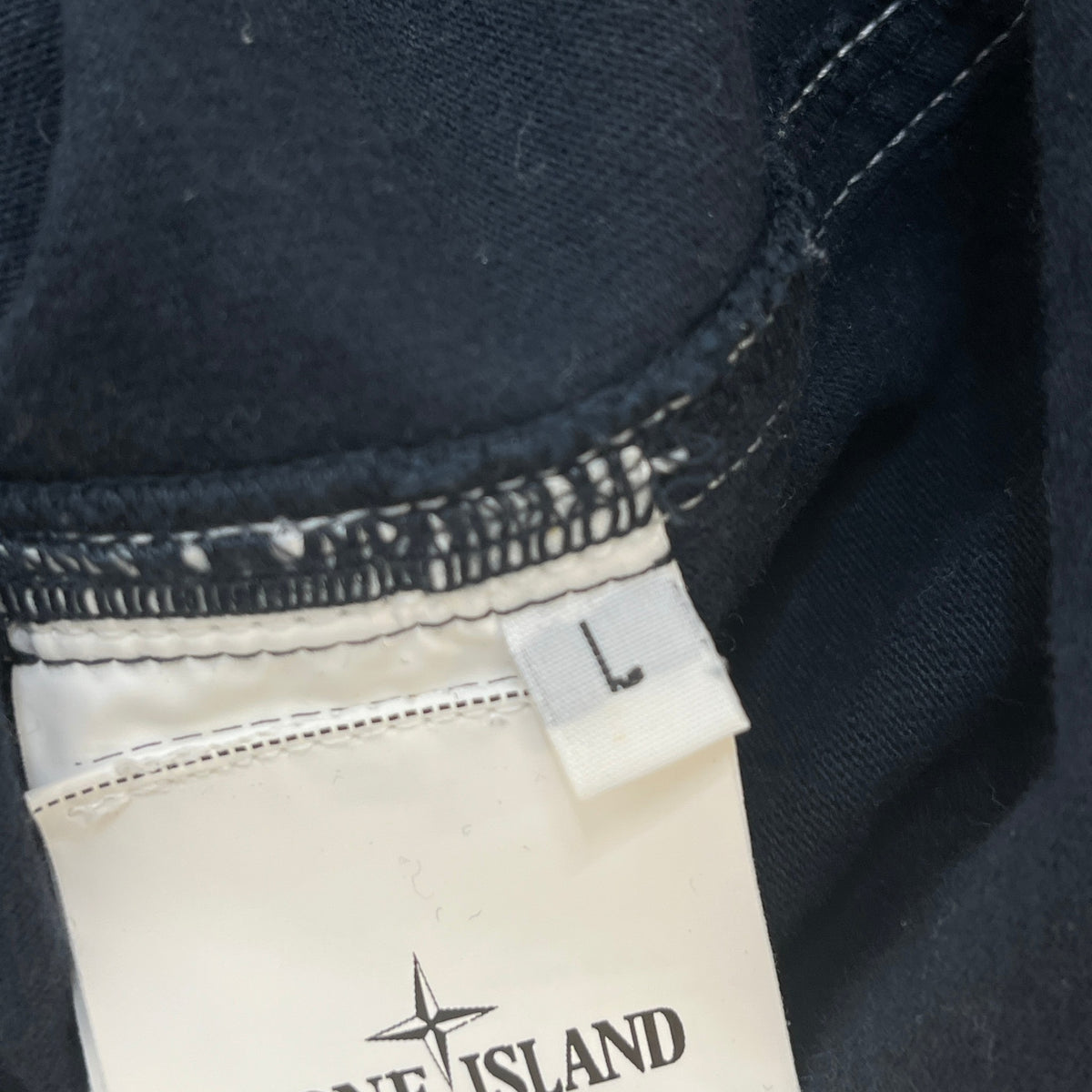 Men's Isola Di Pietra Graphic Hoodie Navy Size L - Photo 6