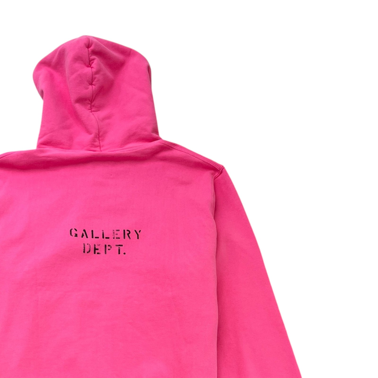 Men's Logo Print Hoodie Pink Size XL - Photo 4