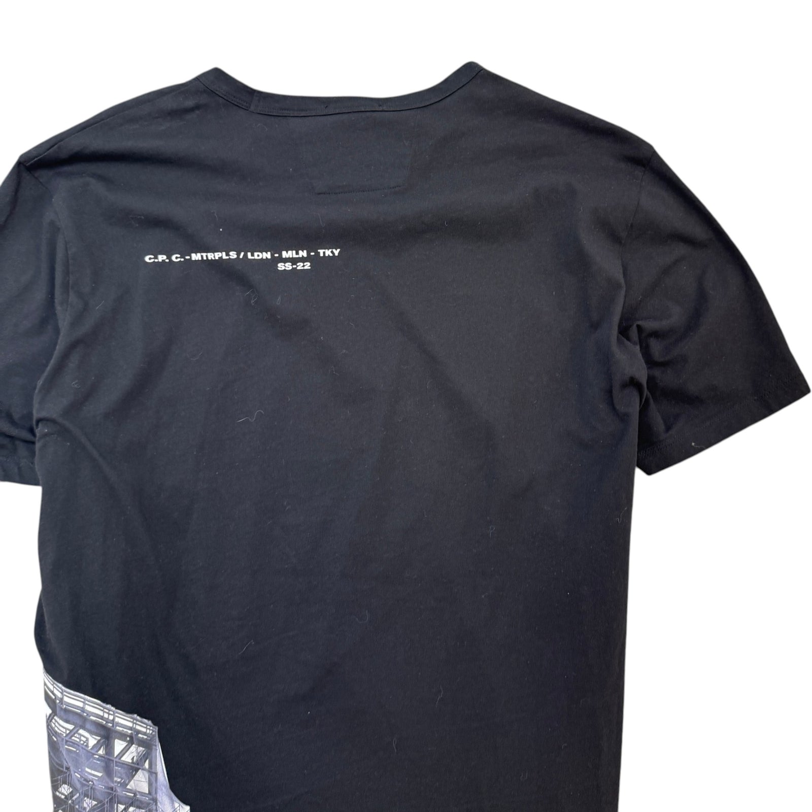 Men's Logo T-Shirt Black Size XXL - Photo 4
