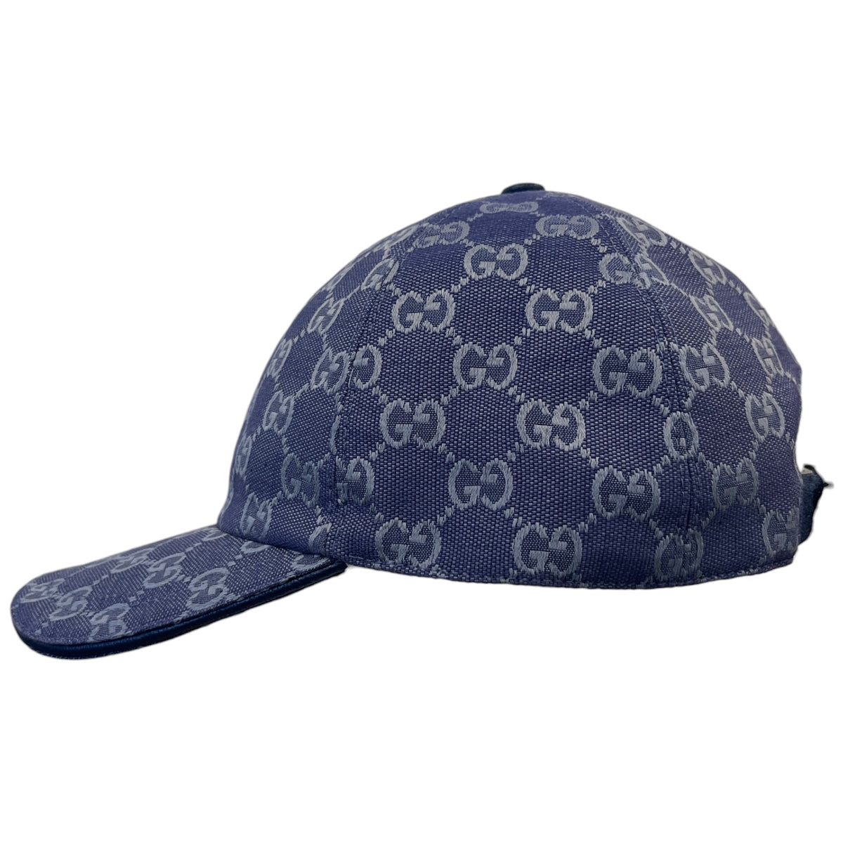 Men's GG Supreme Cap Blue Size M - Photo 6