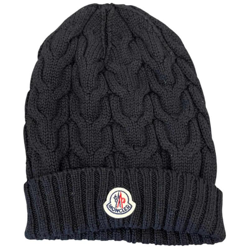Men's Berretto Beanie Hat Black
