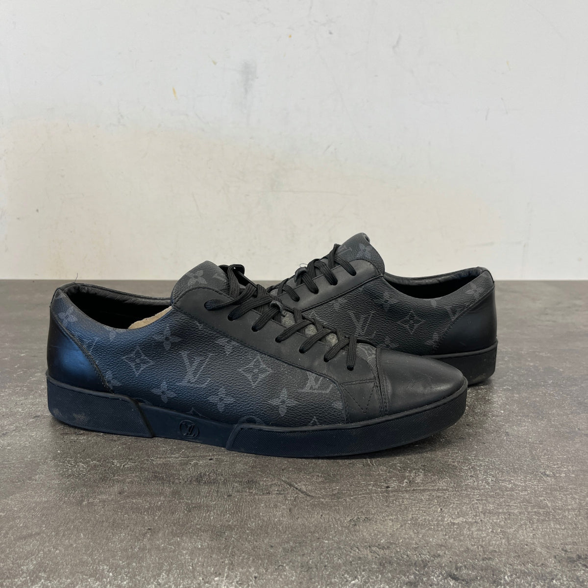 Men's Match-Up Monogram Low Trainers Black Size UK 10.5 / EU 44.5 - Photo 12