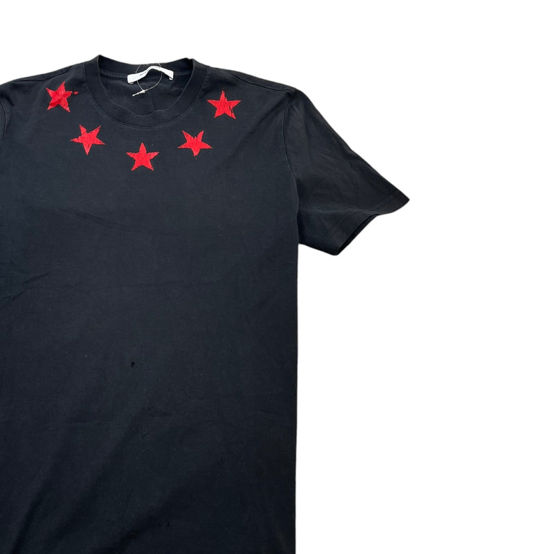 Men's Star Logo T-Shirt Black Size M
