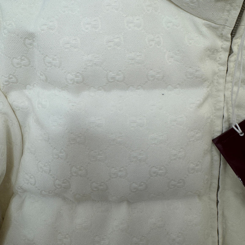 Women's GG Supreme Down Jacket White Size L / UK 12