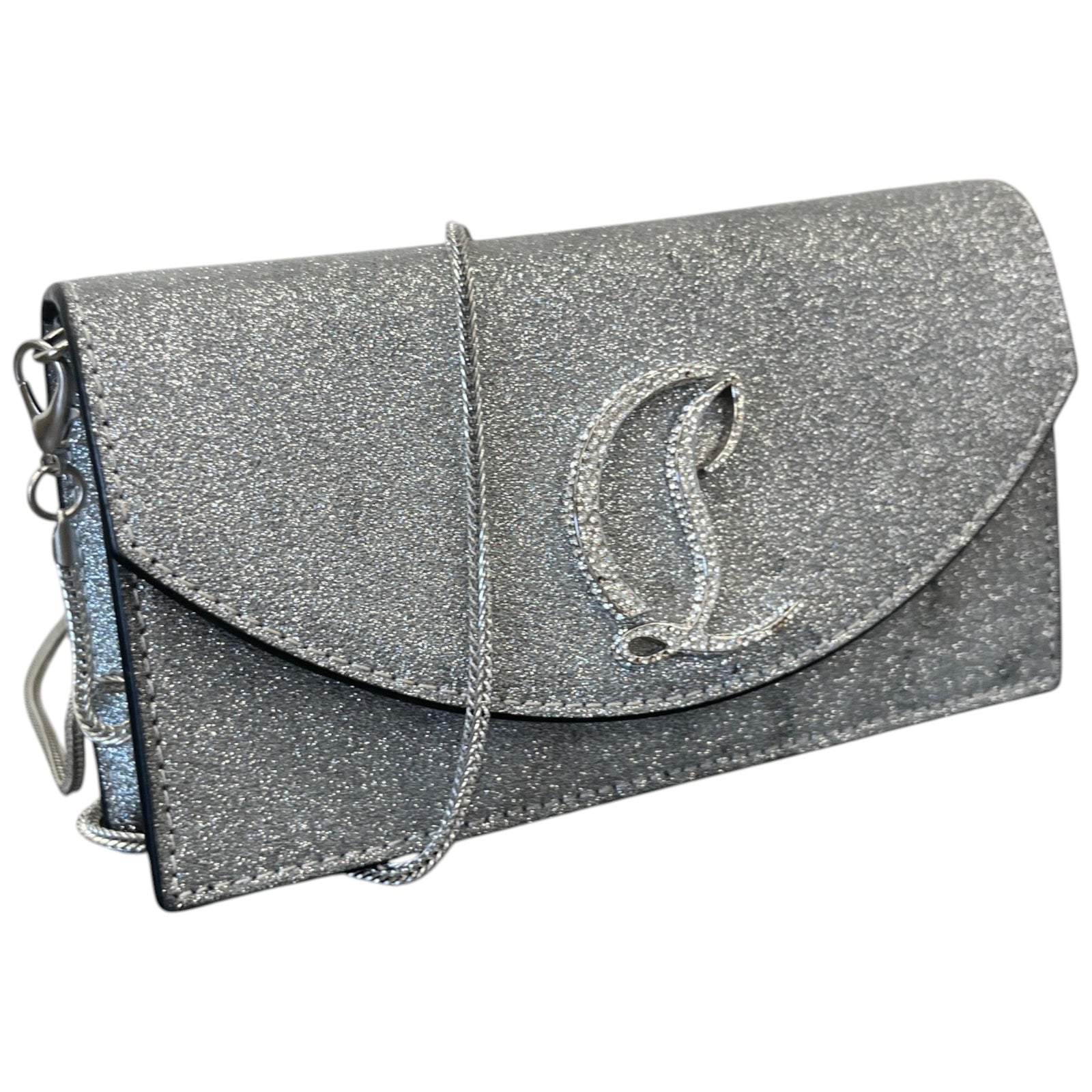 Women's Loubi54 Glitter Bag Silver - Photo 4