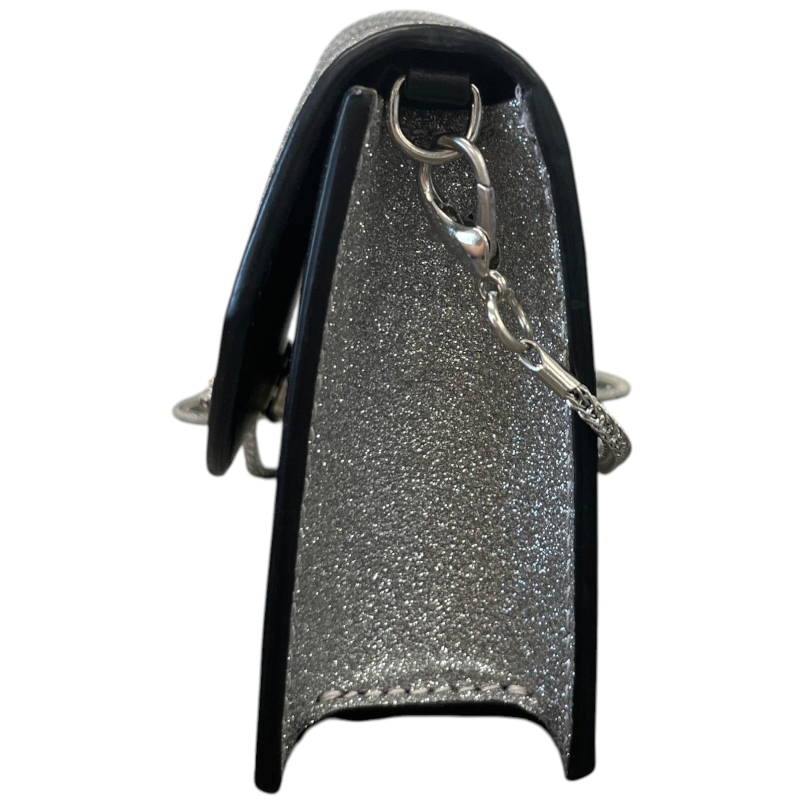 Women's Loubi54 Glitter Bag Silver - Photo 6