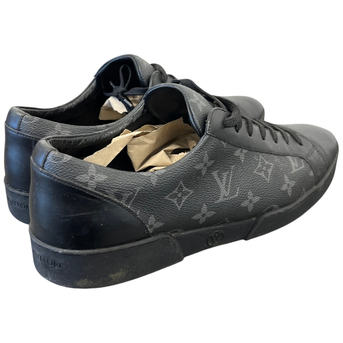 Men's Match-Up Monogram Low Trainers Black Size UK 10.5 / EU 44.5 - Photo 8