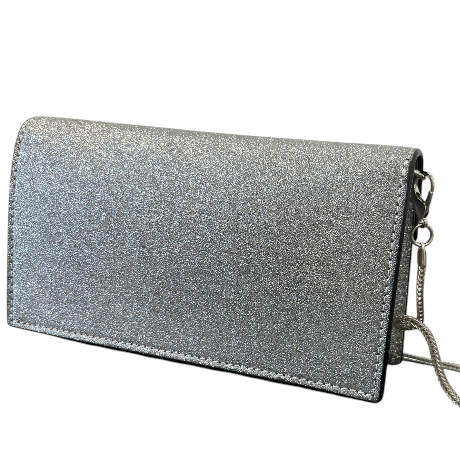 Women's Loubi54 Glitter Bag Silver - Photo 9