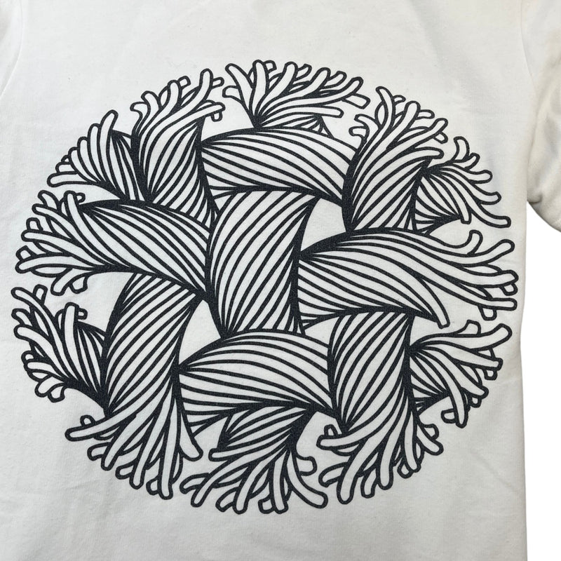 Men's Rope Logo T-Shirt White Size M