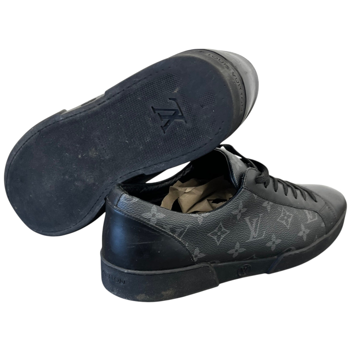 Men's Match-Up Monogram Low Trainers Black Size UK 10.5 / EU 44.5 - Photo 10