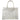 Women's Medium Book Tote Bag Cream