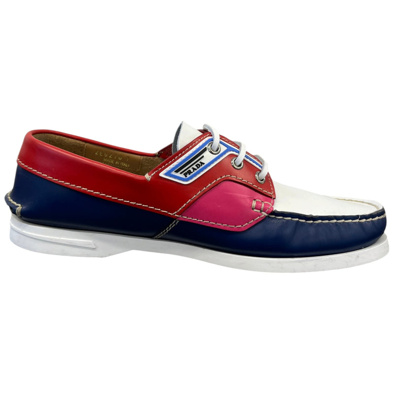 Men's Deck Loafers White Size UK 7 / EU 41