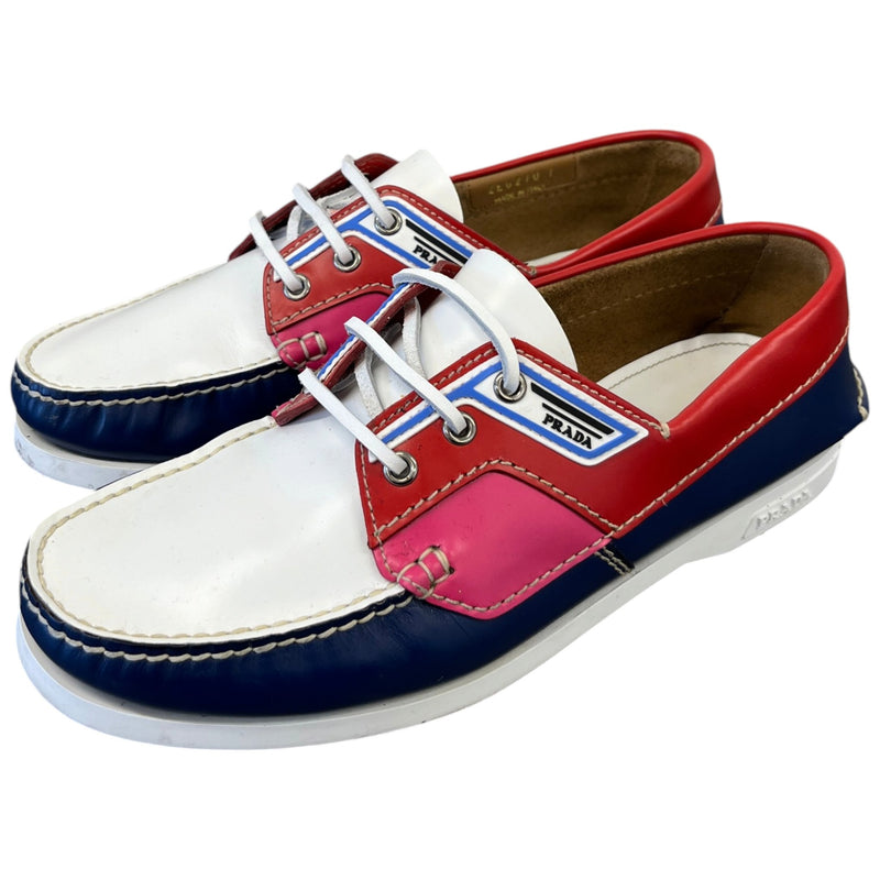 Men's Deck Loafers White Size UK 7 / EU 41