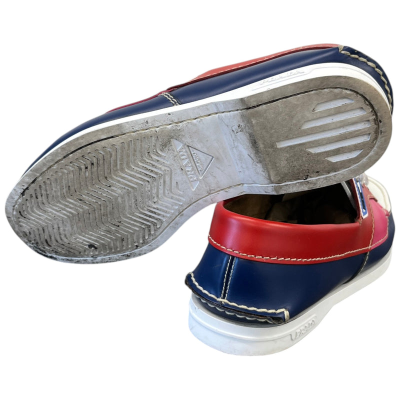 Men's Deck Loafers White Size UK 7 / EU 41