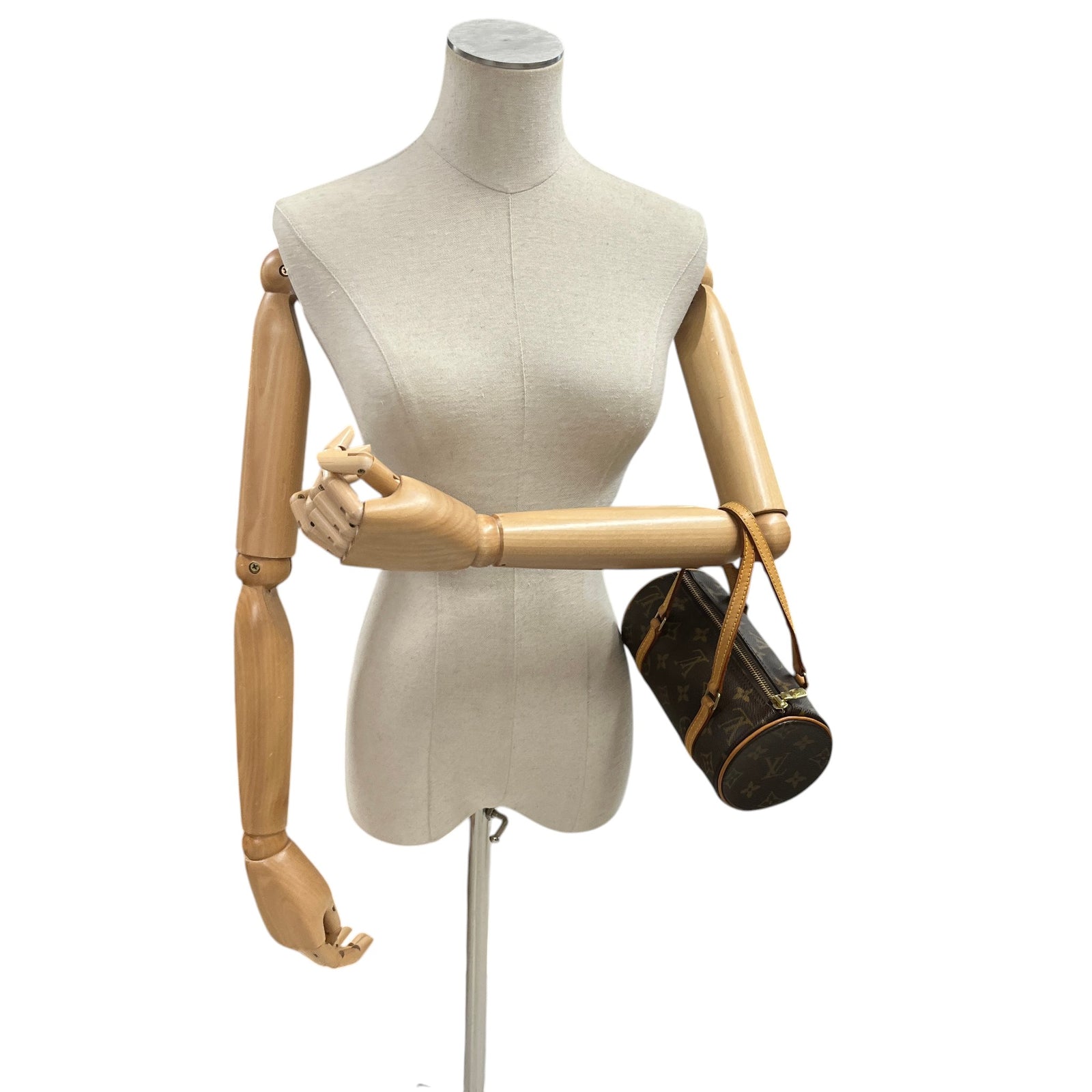 Women's Monogram Papillon 19 Handbag Brown - Photo 2