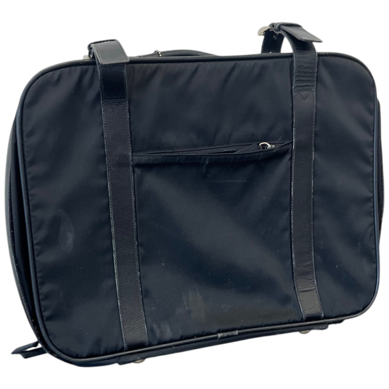 Men's Nylon Saffiano Travel Bag Black