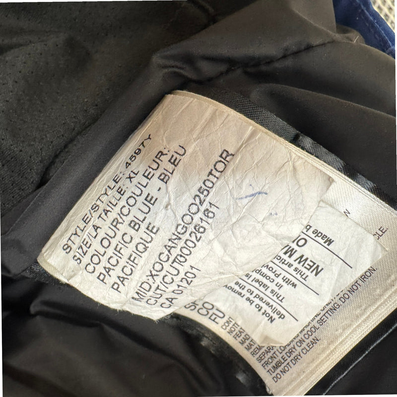 Boy's Eakin Parka Down Jacket Blue Size 16 years