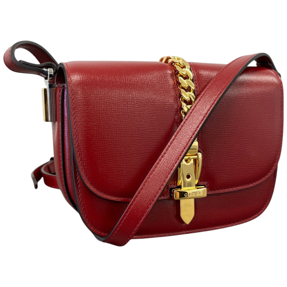 Women's Sylvie 1969 Crossbody Bag Burgundy - Photo 4