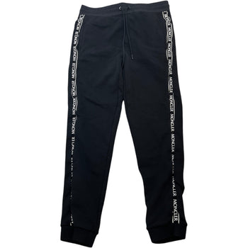 Men's Logo Taped Joggers Black Size S