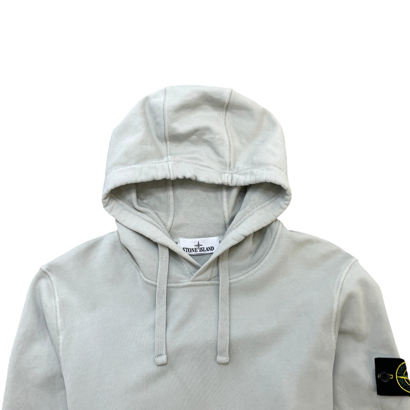 Men's Applique Logo Hoodie Green Size M