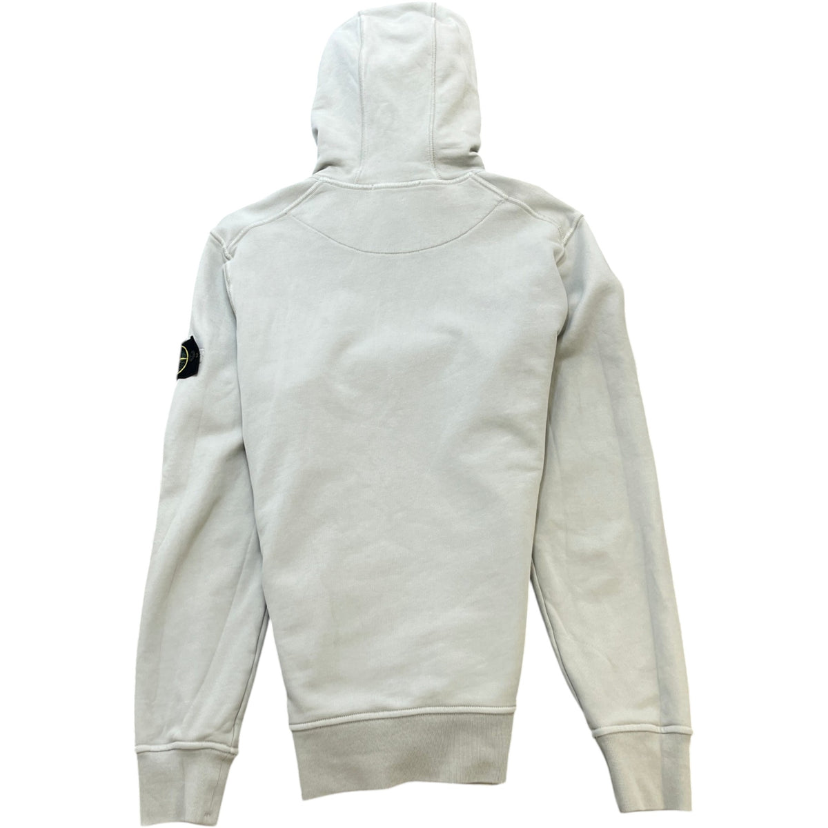 Men's Applique Logo Hoodie Green Size M - Photo 2