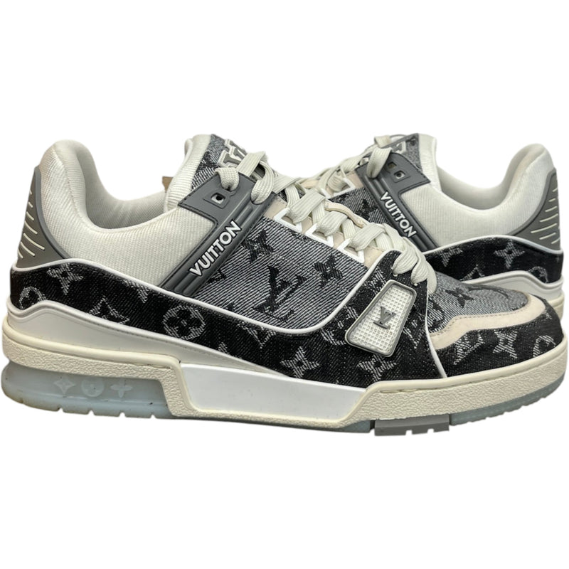 Men's Lv Denim Low Trainers Grey Size EU 41 / UK 7