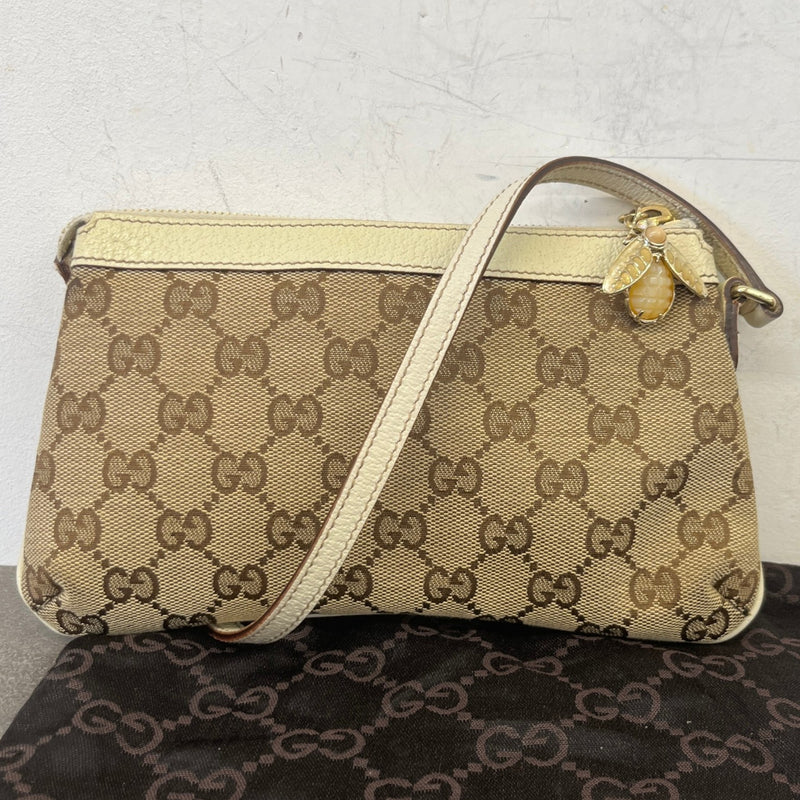 Women's Bee Pochette Clutch Beige