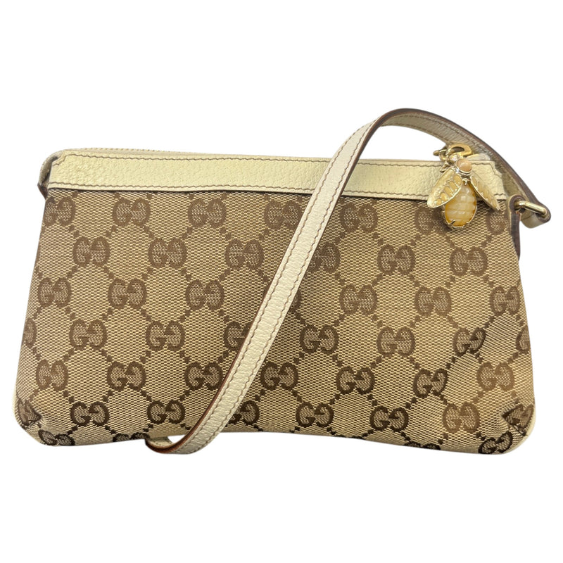 Women's Bee Pochette Clutch Beige