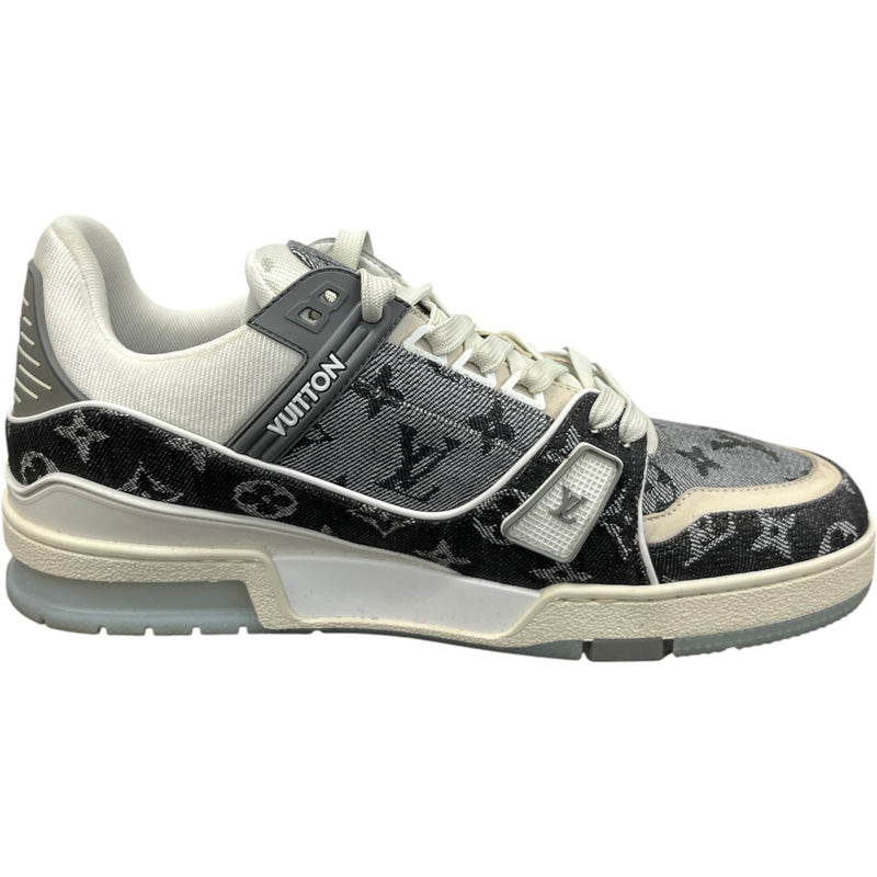 Men's Lv Denim Low Trainers Grey Size EU 41 / UK 7