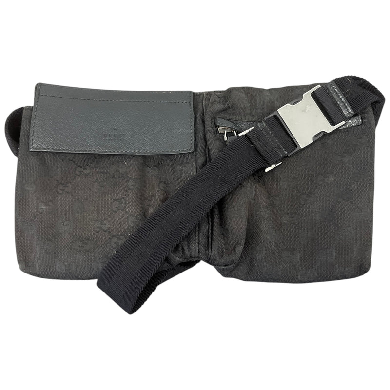 Men's Gg Supreme Belt Bag Black