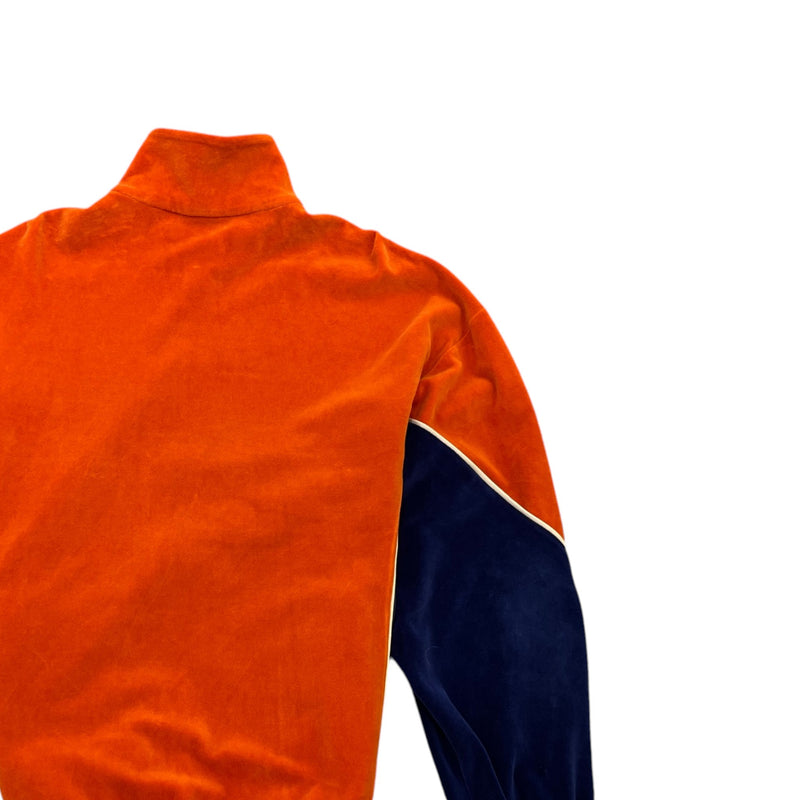 Men's Logo Patch Jacket Orange Size M