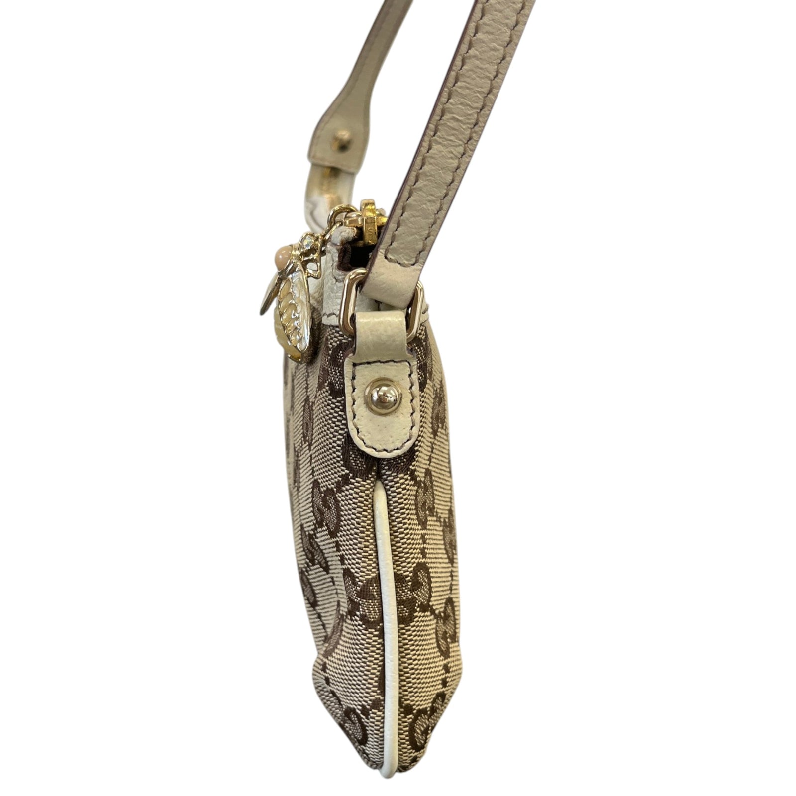 Women's Bee Pochette Clutch Beige - Photo 7