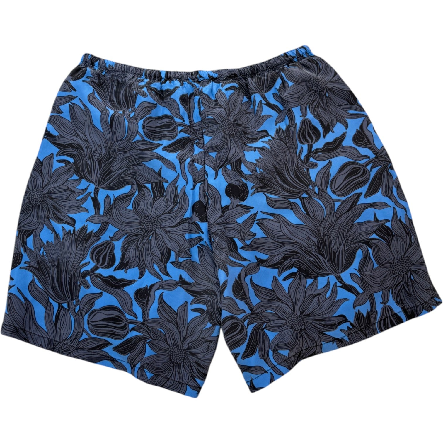 Men's Floral Print Swim Shorts Blue Size W34 / IT 50 - Photo 2