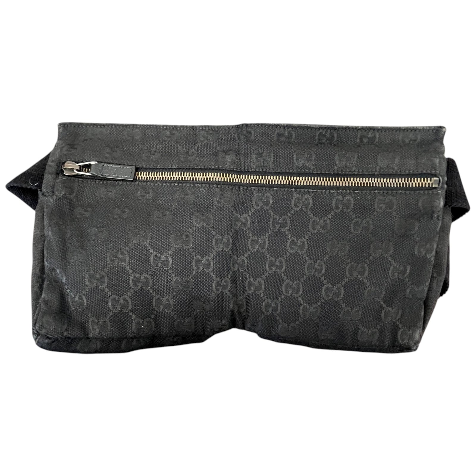 Men's Gg Supreme Belt Bag Black - Photo 3