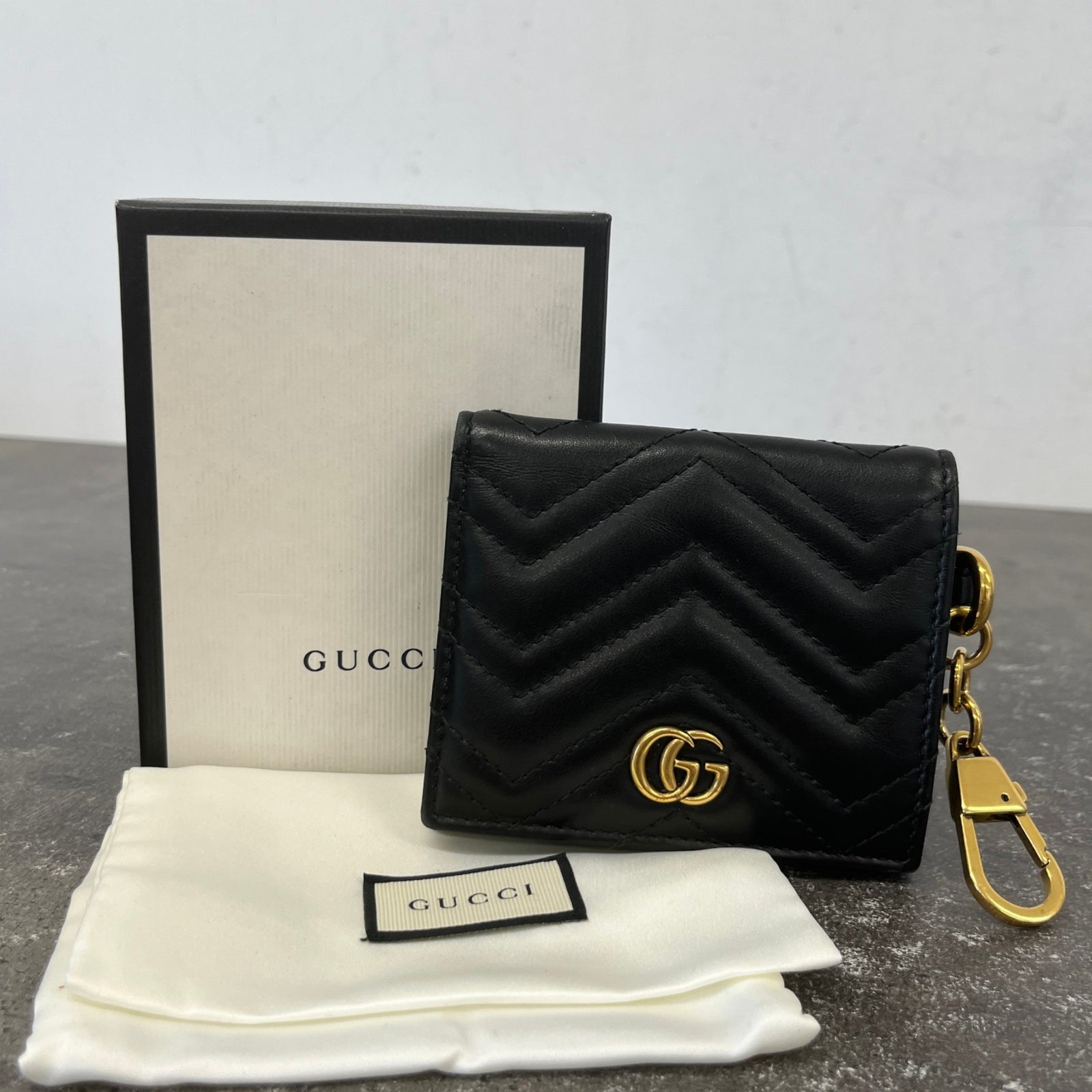 Women's GG Marmont Wallet Black - Photo 11