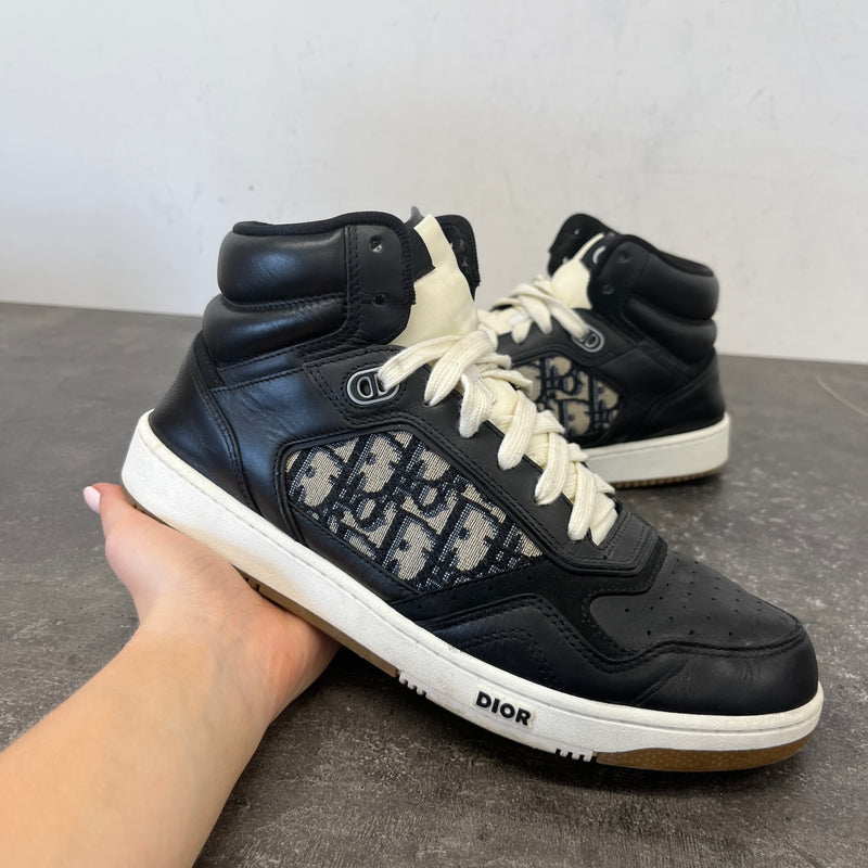 Men's B27 High Trainers Black Size EU 41.5 / UK 7.5