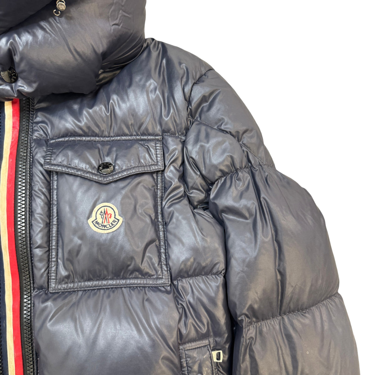 Men's Montbeliard Down Jacket Navy Size 3 / L - Photo 3