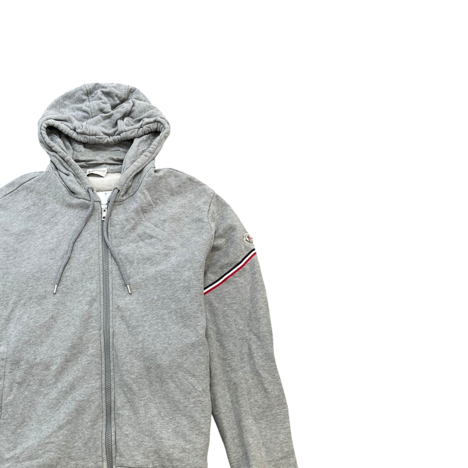Men's Maglia Zip Up Hoodie Grey Size XL - Photo 3
